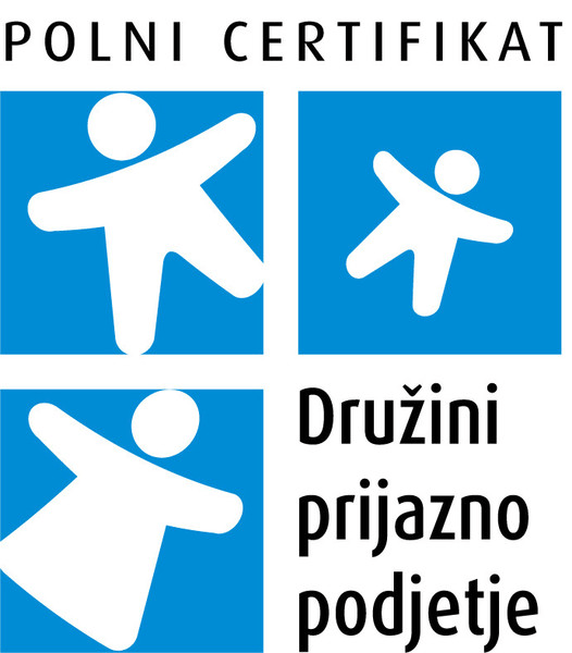 Polni certifikat Družini prijazno podjetje